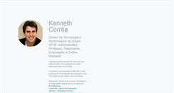 Desktop Screenshot of kennethcorrea.com.br